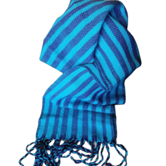 Turquoise & Purple Scarf